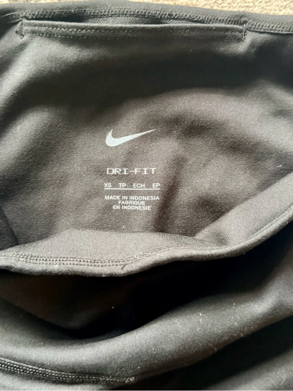 NIKE ONE Women TIGHT FIT HIGH RISE Yoga Leggings-Black XS NWOT